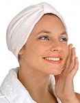 Woman After Facial